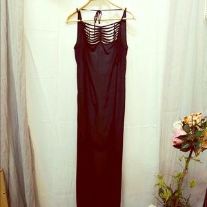 Beautiful BCBG Black Silk Dress